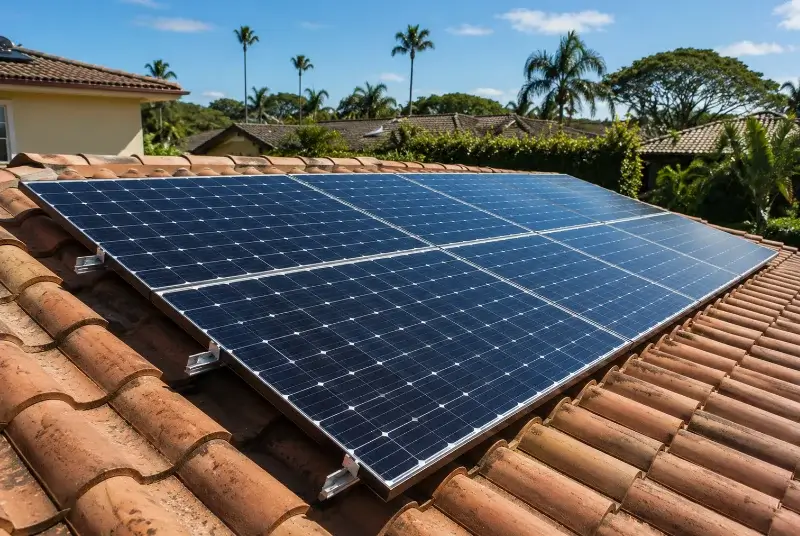 Installation de panneaux solaires à Saint-Martin-de-Coux